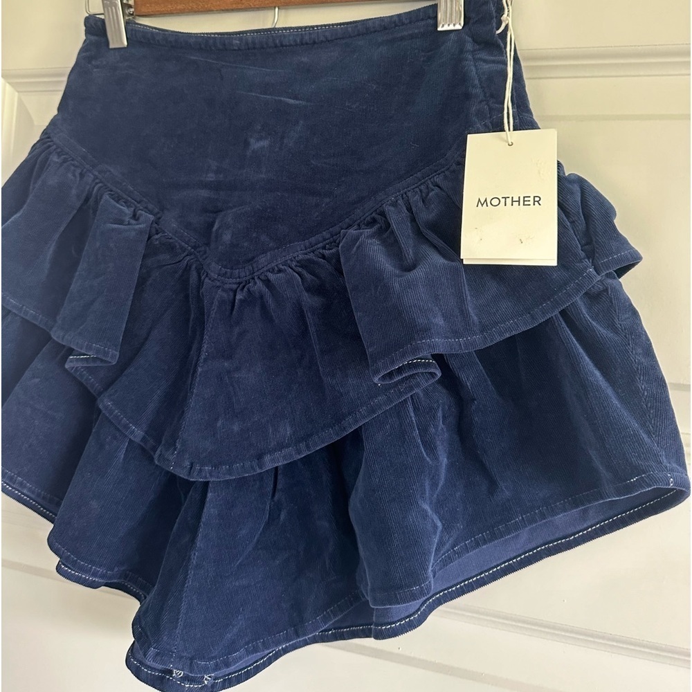 MOTHER The Ruffle Mini Skirt - Picture 3 of 10